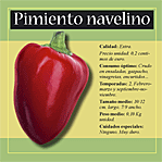 página sobre el pimiento.