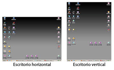 Cómo rotar un monitor para trabajar en formato vertical