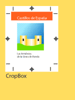 CropBox en pdf