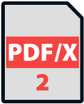 Icono de PDF/X-2.