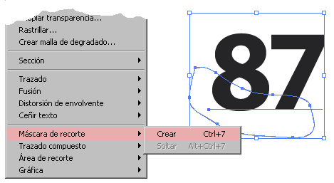 Como crear una máscara de recorte.