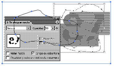 Illustrator aplica y permite editar los trazados de una imagen incrustada.