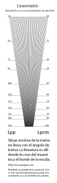 Así es el lineómetro
