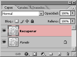 Capas duplicadas.