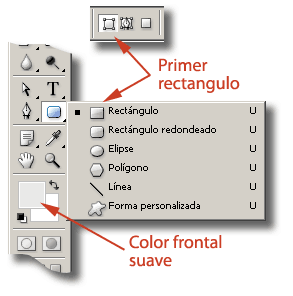 Las preferencias de las herramientas al comenzar a trabajar.