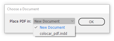 Cómo colocar un PDF en Adobe InDesign.